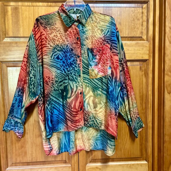Colorful Blouse - Picture 2 of 4